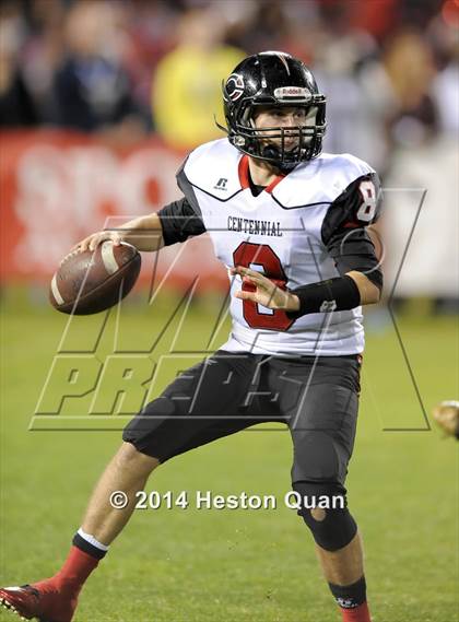 Thumbnail 3 in St. John Bosco vs. Centennial (CIF-SS PAC 5 Final) photogallery.