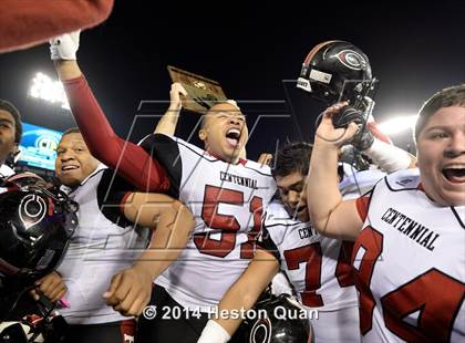 Thumbnail 3 in St. John Bosco vs. Centennial (CIF-SS PAC 5 Final) photogallery.