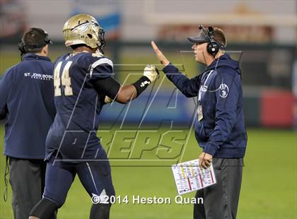 Thumbnail 3 in St. John Bosco vs. Centennial (CIF-SS PAC 5 Final) photogallery.