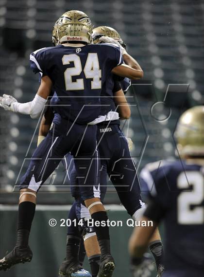 Thumbnail 3 in St. John Bosco vs. Centennial (CIF-SS PAC 5 Final) photogallery.