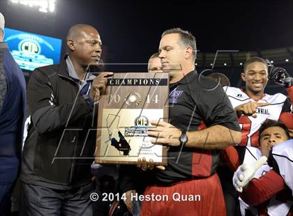 Thumbnail 2 in St. John Bosco vs. Centennial (CIF-SS PAC 5 Final) photogallery.