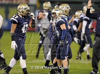 Thumbnail 2 in St. John Bosco vs. Centennial (CIF-SS PAC 5 Final) photogallery.