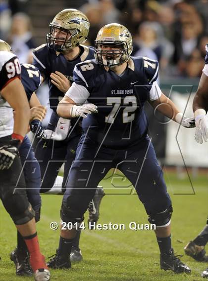 Thumbnail 2 in St. John Bosco vs. Centennial (CIF-SS PAC 5 Final) photogallery.