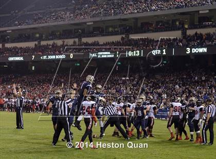 Thumbnail 3 in St. John Bosco vs. Centennial (CIF-SS PAC 5 Final) photogallery.