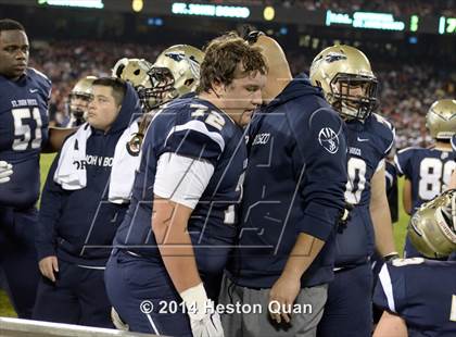 Thumbnail 3 in St. John Bosco vs. Centennial (CIF-SS PAC 5 Final) photogallery.