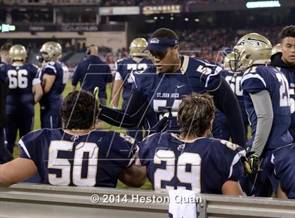 Thumbnail 1 in St. John Bosco vs. Centennial (CIF-SS PAC 5 Final) photogallery.
