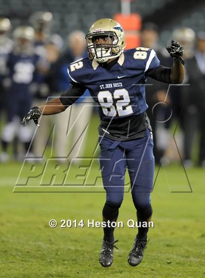 Thumbnail 3 in St. John Bosco vs. Centennial (CIF-SS PAC 5 Final) photogallery.