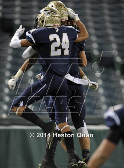 Thumbnail 2 in St. John Bosco vs. Centennial (CIF-SS PAC 5 Final) photogallery.