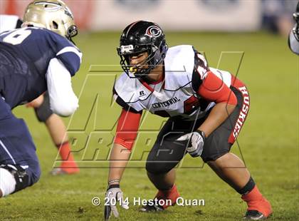 Thumbnail 3 in St. John Bosco vs. Centennial (CIF-SS PAC 5 Final) photogallery.
