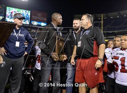 Thumbnail 3 in St. John Bosco vs. Centennial (CIF-SS PAC 5 Final) photogallery.