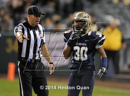 Thumbnail 2 in St. John Bosco vs. Centennial (CIF-SS PAC 5 Final) photogallery.