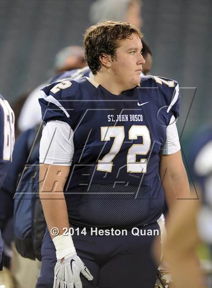 Thumbnail 3 in St. John Bosco vs. Centennial (CIF-SS PAC 5 Final) photogallery.