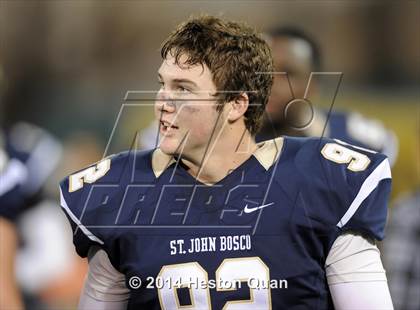 Thumbnail 3 in St. John Bosco vs. Centennial (CIF-SS PAC 5 Final) photogallery.