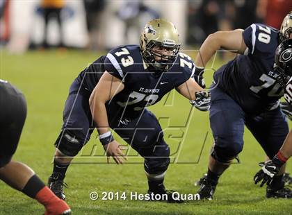 Thumbnail 1 in St. John Bosco vs. Centennial (CIF-SS PAC 5 Final) photogallery.