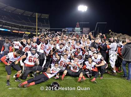Thumbnail 3 in St. John Bosco vs. Centennial (CIF-SS PAC 5 Final) photogallery.