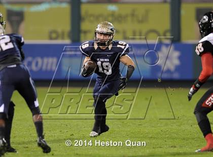 Thumbnail 1 in St. John Bosco vs. Centennial (CIF-SS PAC 5 Final) photogallery.