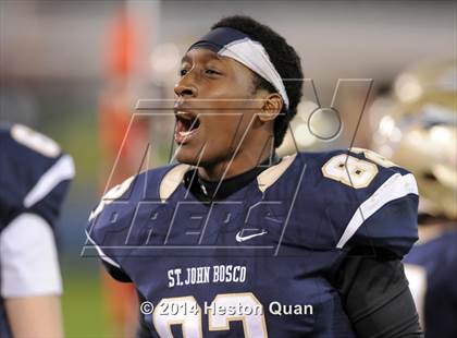 Thumbnail 1 in St. John Bosco vs. Centennial (CIF-SS PAC 5 Final) photogallery.