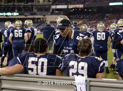 Thumbnail 3 in St. John Bosco vs. Centennial (CIF-SS PAC 5 Final) photogallery.
