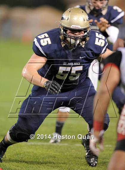 Thumbnail 2 in St. John Bosco vs. Centennial (CIF-SS PAC 5 Final) photogallery.