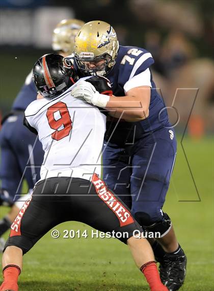 Thumbnail 3 in St. John Bosco vs. Centennial (CIF-SS PAC 5 Final) photogallery.