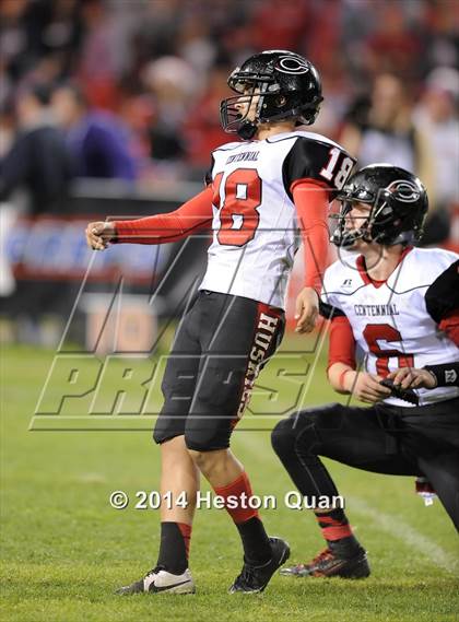 Thumbnail 3 in St. John Bosco vs. Centennial (CIF-SS PAC 5 Final) photogallery.
