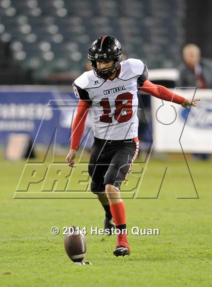 Thumbnail 2 in St. John Bosco vs. Centennial (CIF-SS PAC 5 Final) photogallery.