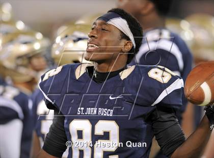 Thumbnail 3 in St. John Bosco vs. Centennial (CIF-SS PAC 5 Final) photogallery.