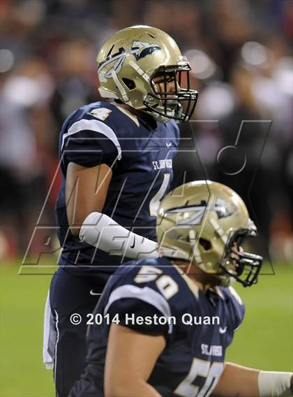 Thumbnail 3 in St. John Bosco vs. Centennial (CIF-SS PAC 5 Final) photogallery.