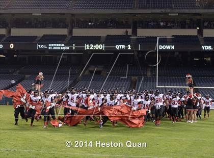 Thumbnail 3 in St. John Bosco vs. Centennial (CIF-SS PAC 5 Final) photogallery.