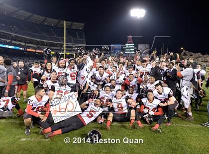 Thumbnail 1 in St. John Bosco vs. Centennial (CIF-SS PAC 5 Final) photogallery.