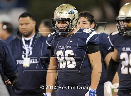 Thumbnail 3 in St. John Bosco vs. Centennial (CIF-SS PAC 5 Final) photogallery.