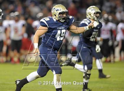 Thumbnail 1 in St. John Bosco vs. Centennial (CIF-SS PAC 5 Final) photogallery.