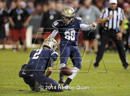 Thumbnail 3 in St. John Bosco vs. Centennial (CIF-SS PAC 5 Final) photogallery.