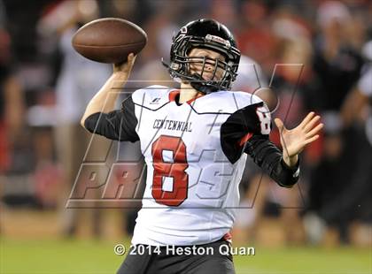 Thumbnail 1 in St. John Bosco vs. Centennial (CIF-SS PAC 5 Final) photogallery.