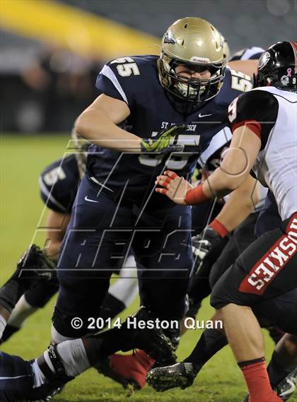 Thumbnail 3 in St. John Bosco vs. Centennial (CIF-SS PAC 5 Final) photogallery.