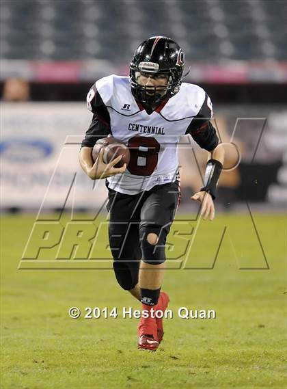 Thumbnail 2 in St. John Bosco vs. Centennial (CIF-SS PAC 5 Final) photogallery.
