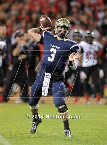 Thumbnail 1 in St. John Bosco vs. Centennial (CIF-SS PAC 5 Final) photogallery.