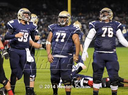 Thumbnail 2 in St. John Bosco vs. Centennial (CIF-SS PAC 5 Final) photogallery.