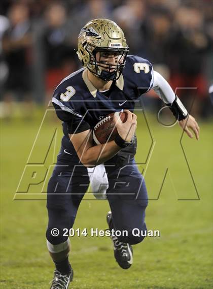 Thumbnail 2 in St. John Bosco vs. Centennial (CIF-SS PAC 5 Final) photogallery.