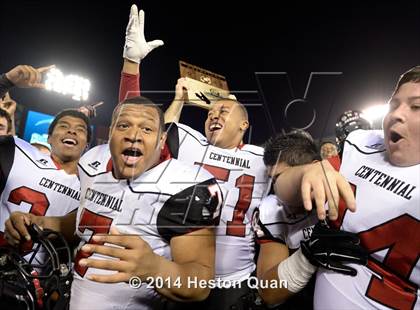 Thumbnail 1 in St. John Bosco vs. Centennial (CIF-SS PAC 5 Final) photogallery.