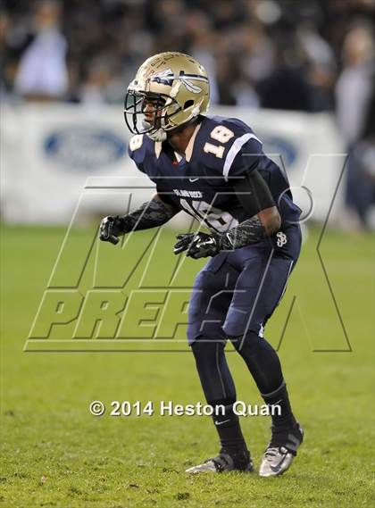 Thumbnail 1 in St. John Bosco vs. Centennial (CIF-SS PAC 5 Final) photogallery.