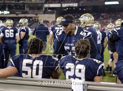 Thumbnail 2 in St. John Bosco vs. Centennial (CIF-SS PAC 5 Final) photogallery.