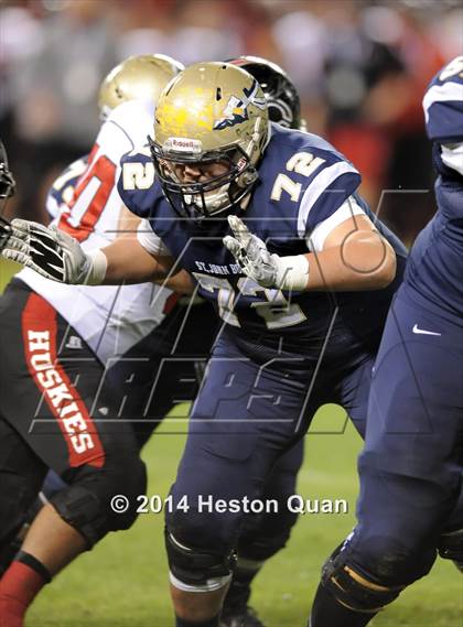 Thumbnail 1 in St. John Bosco vs. Centennial (CIF-SS PAC 5 Final) photogallery.