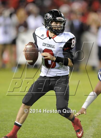 Thumbnail 1 in St. John Bosco vs. Centennial (CIF-SS PAC 5 Final) photogallery.