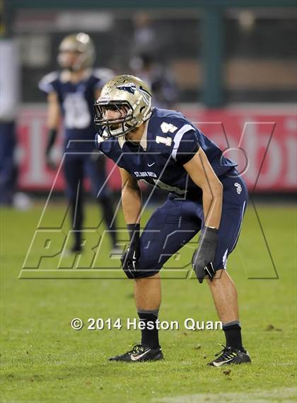 Thumbnail 3 in St. John Bosco vs. Centennial (CIF-SS PAC 5 Final) photogallery.