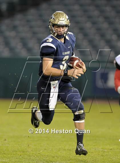 Thumbnail 3 in St. John Bosco vs. Centennial (CIF-SS PAC 5 Final) photogallery.