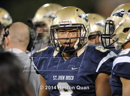 Thumbnail 3 in St. John Bosco vs. Centennial (CIF-SS PAC 5 Final) photogallery.
