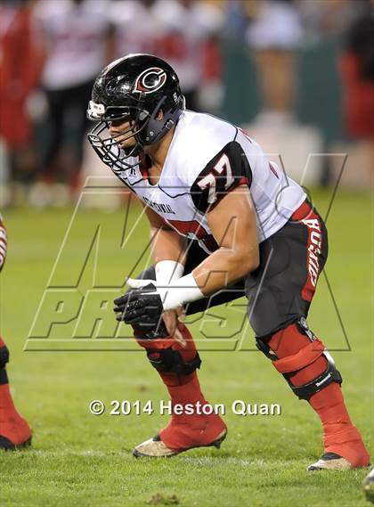 Thumbnail 3 in St. John Bosco vs. Centennial (CIF-SS PAC 5 Final) photogallery.