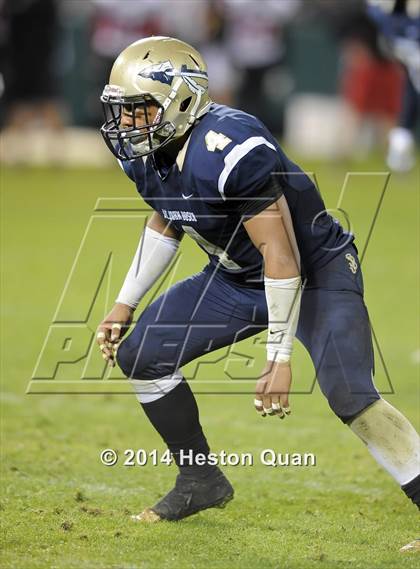 Thumbnail 2 in St. John Bosco vs. Centennial (CIF-SS PAC 5 Final) photogallery.