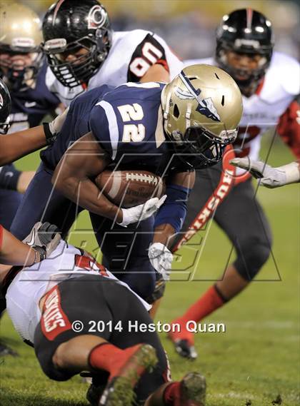 Thumbnail 2 in St. John Bosco vs. Centennial (CIF-SS PAC 5 Final) photogallery.